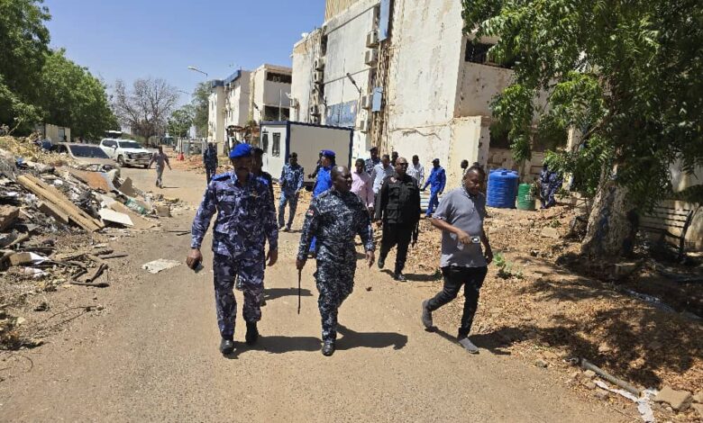 الكشف عن أول ادارة بالشرطة السودانية تتسلم مقرها بالخرطوم